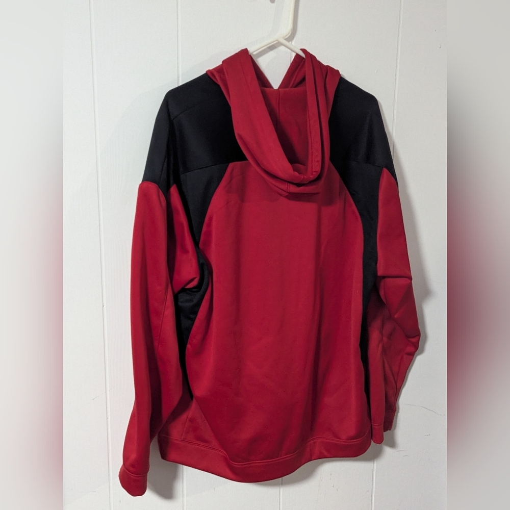 Nike Red And Black Dri Fit Hoodie - Picture 2 of 6